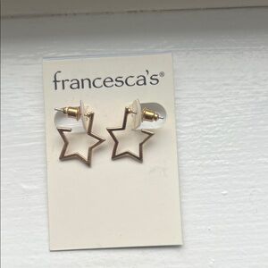 Francesca's Gold Stud Earrings